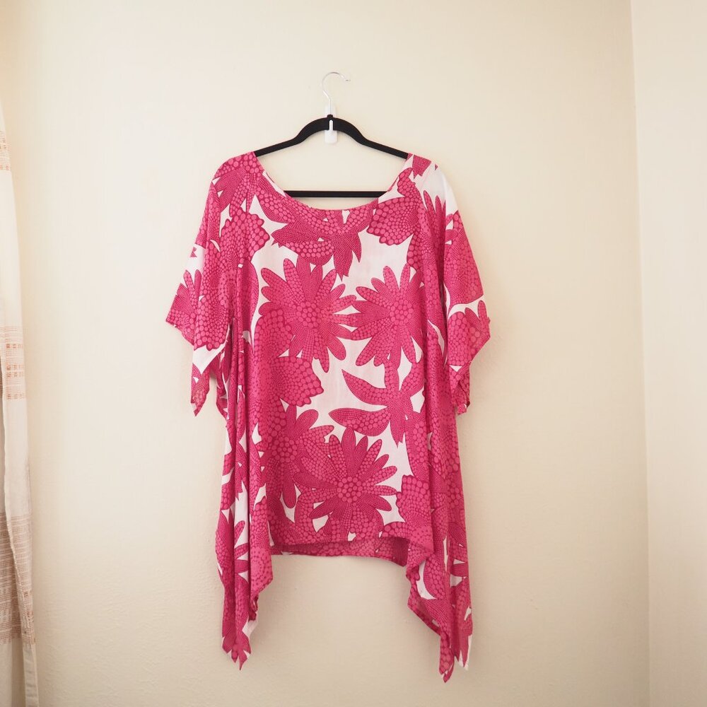 NWT Lani Lau Pink Yoko Dress sz OS - Picture 4 of 8